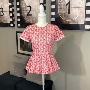 Michael Kors embroidered top